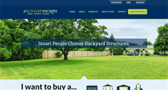 Desktop Screenshot of buyamishsheds.com